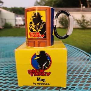 Vintage Applause Dick Tracy Mug Walt Disney